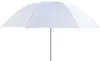 50 cm/20 Zoll Fotografie Lichtreflektor Regenschirm Weiss Produktbild-Vorschau 3