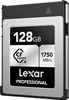 A close-up studio shot of a Lexar CFexpress Type B memory card. Podgląd zdjęcia produktu