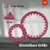 Hop-Sport Hula Hoop Reifen HS-106HH, mit Gewicht und 24 Produktbild-Vorschau 4