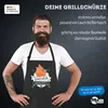 Personalisierte Grill-Schürze für Männer mit Name Born To Produktbild-Vorschau 4