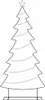 vidaXL Albero di Natale in metallo nero, 210 cm, acciaio Anteprima dell’immagine prodotto 4