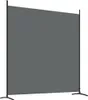 vidaXL Paravent Anthracite 2 pièces 348x180 cm Tissu Voir les images du produit 14