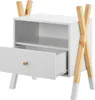 Juskys Kinder Nachttisch Jamie - Schublade & Fach - kleiner Produktbild-Vorschau 7