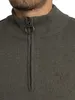 Barbour Baumwollstrick mit halbem Reißverschluss, Grün XL Produktbild-Vorschau 4