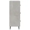 vidaXL Sideboard Betongrau 34,5x34x90 cm Holzwerkstoff -  Produktbild-Vorschau 16