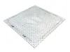 A silver diamond plate manhole cover is shown from a slightly elevated angle against a white background. Produktbild-Vorschau