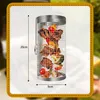 2 Stück rollender Grillkorb, Edelstahl-Rollgrillkorb, Produktbild-Vorschau 9