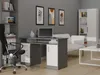 Schreibtisch Ada Anthrazit / Weiß 125 cm 4 Schubladen Produktbild-Vorschau 10