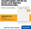 Exquisit Geschirrspüler GSP9313-030E weiss | Spülmaschine Produktbild-Vorschau 2