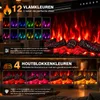 HOMAVO 23 inch elektrische haard haardmeubel LED strip Productafbeelding-voorbeeld 3