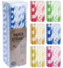 36x 100 Stück Papier-Trinkhalme Strohhalme Trinkröhrchen Produktbild-Vorschau 1