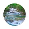MuchoWow® Mauspad Mousepad Wasserfall - Bäume - Natur - Produktbild-Vorschau 1