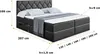 ALTDECOR Boxspringbett mit H3 Matratze und Topper - 180 x Produktbild-Vorschau 6