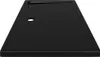 vidaXL Duschtasse ABS Rechteckig Schwarz 70x120 cm Produktbild-Vorschau 5