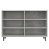 The Living Store Sideboard Betongrau 103,5x35x70 cm Produktbild-Vorschau 5