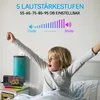 Projektionswecker, 7,4 Zoll digitale Spiegeluhr mit 180° Produktbild-Vorschau 7