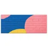 DEQORI Hybrid Leinwand Bild 125x50 cm 'Bogen & Blöcke' Produktbild-Vorschau 2