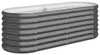 vidaXL Hochbeet Verzinkter Stahl 114x40x36 cm Anthrazit Produktbild-Vorschau 1