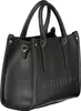 A black Valentino handbag shown from a side angle against a white background. Voir les images du produit