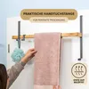 eluno Tür-Hängeregal aus Metall und Bambus, Produktbild-Vorschau 3
