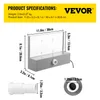 VEVOR Wasserfall 30 x 8 x 21 cm, Teich Wasserfall aus Produktbild-Vorschau 8
