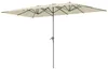 Parasol double Outsunny avec manivelle, 451 x 264 cm, Voir les images du produit 1