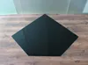 Fünfeck 110x110cm schwarz - Funkenschutzplatte Produktbild-Vorschau 1
