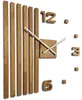 Orologio da parete in legno di quercia Lamelle 60 cm Anteprima dell’immagine prodotto 1