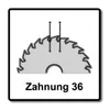 Lame de scie circulaire BOSCH Expert for Wood 165,0 mm, 36 Voir les images du produit 21