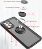 An exploded diagram showing the components of a phone case with a ring holder. Produktbild-Vorschau