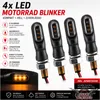 LED Blinker Spark schwarz getönt 4er Set Produktbild-Vorschau 1