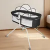 Berceau à 4 roues pour bébés jusqu'à 9 kg Noir Voir les images du produit 4