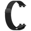 Strap-it Huawei Band 8 Milanese Armband (Schwarz) Produktbild-Vorschau 3