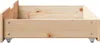 vidaXL Cassettiera per letto con rotelle 2 pezzi 80x55x17 Anteprima dell’immagine prodotto 5