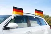 Deluxe Autofahne Deutschland 2er Set Auto Fanartikel Produktbild-Vorschau 2