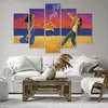 Bild auf Leinwand - Leinwandbild - 5 Teile - Symbol Liebe Produktbild-Vorschau 6