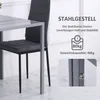 HOMCOM Esstisch Esszimmertisch Quadratischer Küchentisch Produktbild-Vorschau 5