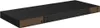 vidaXL Schweberegale 2 Stk. Schwarz 60x23,5x3,8cm MDF Produktbild-Vorschau 6