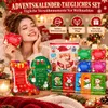 Skincare Adventní Kalendář Set Maska Na Rty Vánoce Pleťové Náhled obrázku produktu 2