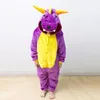 Onesie Kigurumi Pigiama Costume Spyro Disguise Bambini Anteprima dell’immagine prodotto 7