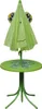 vidaXL 3-tlg. Garten-Bistro-Set für Kinder mit Sonnenschirm Produktbild-Vorschau 2