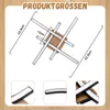 ZMH Deckenlampe LED Deckenleuchte Wohnzimmer 24W Holz Produktbild-Vorschau 8