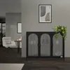 ML-Design Witryna 120x93x40cm Czarna witryna z 4 Podgląd zdjęcia produktu 7