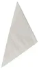 Papstar sacchetti a punta filettati bianchi 50g 15 x 15 x Anteprima dell’immagine prodotto 3