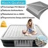 TWOLIIN Aufblasbare Matratze aus PVC 195x152x46cm Luftbett Produktbild-Vorschau 3
