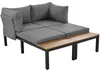 Premium 5-tlg. Gartenmöbel Sitzgruppe Lounge-Set aus Produktbild-Vorschau 10