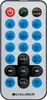 A close-up view of a remote control for an audio system. Produktbild-Vorschau