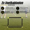 Dunlop Voetbaldoelen Set van 2 - Voetbalgoal 90 x 59 x 61 Productafbeelding-voorbeeld 2
