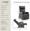 tectake® Hliníkové ratanové křeslo Pescara, odolné proti Náhled obrázku produktu 5