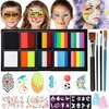 Janolia Rainbow Gesichtsmalfarbe Set, wasseraktiviert, Produktbild-Vorschau 1